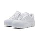 Sneaker PUMA "Karmen" Gr. 42,5, silberfarben (silver mist, silver mist) Schuhe Sneaker