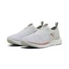 Slip-On Sneaker PUMA "SOFTRIDE REMI SLIP-ON KNIT WN'S", Gr. 42, rosa (ash gray, puma weiß, rose gold), Textil, sportlich, Schuhe