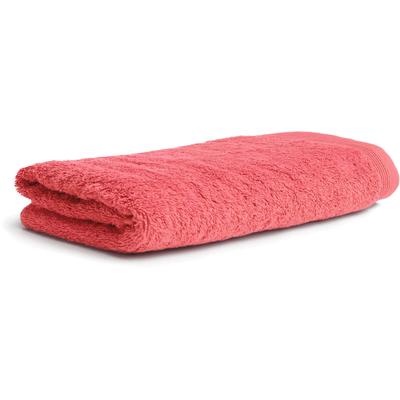 Badetuch MÖVE "Superwuschel", rot (coral), B:80cm L:150cm, Walkfrottee, Baumwolle, Handtücher (Packung), Badetuch mit Bo