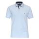 Poloshirt CASAMODA "CASAMODA Polo-Shirt uni" Gr. 4XL, blau (hellblau) Herren Shirts Poloshirts