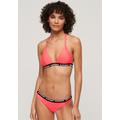 Bikini-Hose SUPERDRY "ELASTIC CLASSIC BIKINI BOTTOMS" Gr. XS, N-Gr, pink (hyper fire pink) Damen Badehosen Ocean Blue