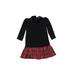 Polo by Ralph Lauren Dress - DropWaist: Black Plaid Skirts & Dresses - Kids Girl's Size 4