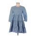Zara Casual Dress - Mini: Blue Dresses - New - Women's Size X-Small