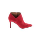 Jessica Simpson Ankle Boots: Red Shoes - Women's Size 8