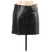 June Leather Mini Skirt Mini: Black Bottoms - Women's Size 2