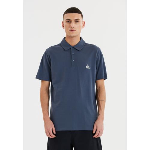 Langarm-Poloshirt SOS ""Monviso"" Gr. XXL, blau (himmelblau) Herren Shirts in unwiderstehlich weicher Qualität