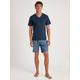Pyjama CALIDA "Relax Streamline" Gr. XXL (58/60), blau (insignia blue) Herren Homewear-Sets Pyjamas