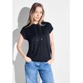 T-Shirt CECIL Gr. L (42), blau (universal blue) Damen Shirts Jersey