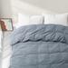 Lightweight White Feather Down Fluffy Comforter Duvet Insert