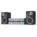 Victor Milwaukee II Desktop Bluetooth CD Stereo System and Versatile Connection