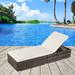 Outdoor Leisure Rattan Furniture Patio Chaise