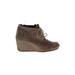 TOMS Ankle Boots: Brown Shoes - Women's Size 9