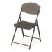 Inbox Zero Maegan Plastic Stackable Folding Chair Set of 4 in White/Black | 33.5 H x 16 W x 18 D in | Wayfair F0A1B290CC0141439F2F56C9D6A0A572