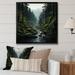 Millwood Pines Mystic Wilderness Pine Forest In Canada II On Canvas Print Canvas, Cotton in White | 36 H x 36 W x 1.5 D in | Wayfair