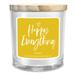 Symple Stuff Lightly Scented Scented Jar Candle w/ Glass Holder in Brown | Wayfair F7F60EC268844E93B38DEE4649AE6DA5