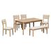 Corrigan Studio® Classic & Traditional Style 6 - Piece Dining Set, Wood | Wayfair 80018F4BB07A4C59A4D25FDDE0363210