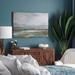 Winston Porter Lakeside Afternoon Delight On Canvas by Max Maxx Print Canvas in Blue/Brown/Green | 12 W x 1.75 D in | Wayfair