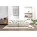 Latitude Run® 2 Seater Sofa, Pure Foam Comfy Sofa Couch, Modern Lounge Sofa in Brown | 28.34 H x 90.55 W x 43.3 D in | Wayfair