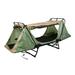 Kamp-Rite Original Quick Setup Elevated Cot, Lounge Chair, & Tent, Polyester in Green | 59 H x 28 W x 84 D in | Wayfair KAMPTC244