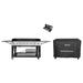 Royal Gourmet 8 - Burner Free Standing Liquid Propane 104000 BTU Gas Grill 3 Piece Set /Steel in Black/Gray | 40.35 H x 90.55 W x 27.56 D in | Wayfair