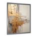 Wrought Studio™ Gold & Beige Soft Fusion I - Abstract Collages Wall Art Living Room Metal | 32 H x 16 W x 1 D in | Wayfair