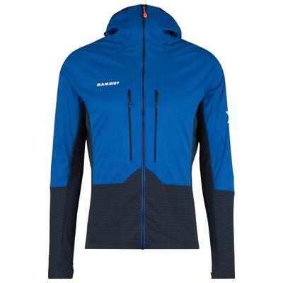 Mammut - Eiger Nordwand Midlayer Hybrid Hooded Jacket - Softshelljacke Gr L blau