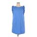 MICHAEL Michael Kors Casual Dress - Shift: Blue Dresses - Women's Size X-Large