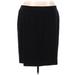 Calvin Klein Casual Skirt: Black Solid Bottoms - Women's Size 22