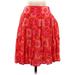 Anthropologie Casual Skirt: Red Bottoms - Women's Size Small