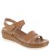 Cole Haan Peyton Flatform - Womens 8 Tan Sandal Medium