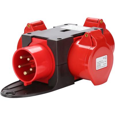 Randaco - swanew Stromverteiler Baustromverteiler Verteiler cee Kraftstrom IP44 für Baustelle 3 x Image