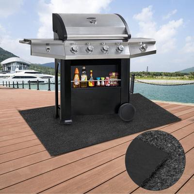 TolleTour Grillteppich Bodenschutzmatte Grillschutzmatte Outdoor BBQ-Matte Grillunterlage Image