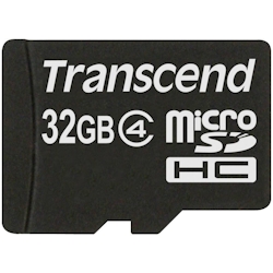 Transcend Standard microSDHC-Karte Industrial 32 GB Class 4 TS32GUSDC4 Image