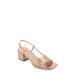 Shayana Block Heel Slingback Sandal