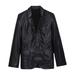 Valfried Leather Blazer