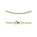 Collierkettchen FIRETTI "Schmuck Geschenk Gold 333 Halsschmuck Halskette Goldkette Zopfkette" Halsketten Gr. 45, Gelbgold 333, Breite: 1 mm, gelb (gelbgoldfarben) Damen Colliers