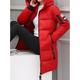 Women's Winter Coat Coat Valentine's Day Street Daily Wear Fall Winter Regular Coat Regular Fit Warm Breathable Stylish Casual Street Style Jacket Long Sleeve Plain with Pockets Fur Collar Black