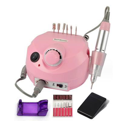 Professional Finger Toe Nail Care Electric Nail Drill Machine Manicure Pedicure Kit Electric Nail Art File Drill