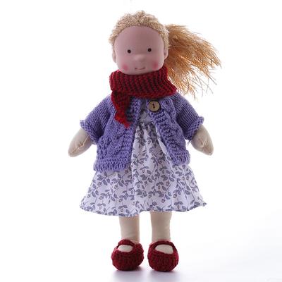 Cotton Waldorf Doll Doll Artist Handmade Festival Thumb Gift Box
