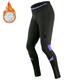 21Grams Women's Cycling Tights Bike Bottoms Winter Mountain Bike MTB Road Bike Cycling Sports Thermal Warm 3D Pad Cycling Breathable White Yellow Fleece Spandex Clothing Apparel Bike Wear