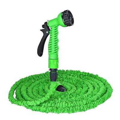 Starfire Household High-Pressure Car Wash Water Gun Flushing Telescopic 15m Water Pipe Multi-Purpose Car Garden Water Pipe Garden Watering Set