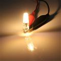 10pcs No Flicker Mini G4 LED COB Lamp 3W Bulb AC/DC 12V Candle Lights Replace 30W Halogen for Chandelier Spotlight