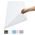 Non-Slip Bathtub Mat Anti-Bacterial Shower Mat,Extra Long,9040CM/1635, Powerful Suction Cup Gripping,Machine Washable, BPA Free, Non-Toxic, Phthalate free, Latex Free