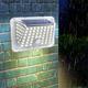 20W Solar Motion Sensor Light Outdoor IP65 Waterproof 90 LEDs 270 Angle Solar Powered for Wall Outside Garden Fence Porch