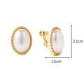 Women's Stud Earrings Hoop Earrings Clip on Earring Retro Drop Elegant Vintage Stylish Simple Sweet Imitation Pearl Earrings Jewelry 1# / 2# / 3# For Party Street Daily Holiday Festival 1 Pair