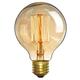 1pc 40W E26/E27 G80 Warm White 2200-2700 K Retro Dimmable Decorative Incandescent Vintage Edison Light Bulb 220-240V