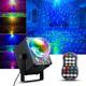 60 Colors Party Lights DJ Disco Lights Sound Activated Outdoor Indoor LED Laser 2 in1 Strobe Lights with Remote for Parties Birthday Xmas Holiday Room Decor Wedding Karaoke