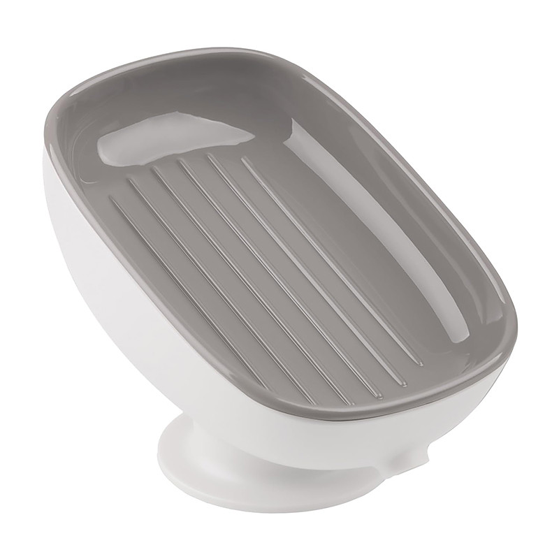 Soap Holder Self Draining for Sink Soap Holder Suction Cup Bar Soap Holder for Kitchen Bathtub