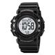 SKMEI Men Digital Watch Outdoor Sports Fashion Wristwatch Luminous Stopwatch Alarm Clock LED Back Light TPU Watch