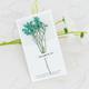 Dried Flower Card Gypsophila Greeting Card Holiday Card Birthday Card Party Invitation Card Father's Day Mother's Day Best Gift